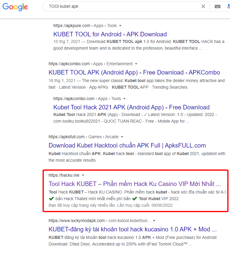 Tool Kubet APK - Tải và cài đặt trên thiết bị Android taitoolkubetapk