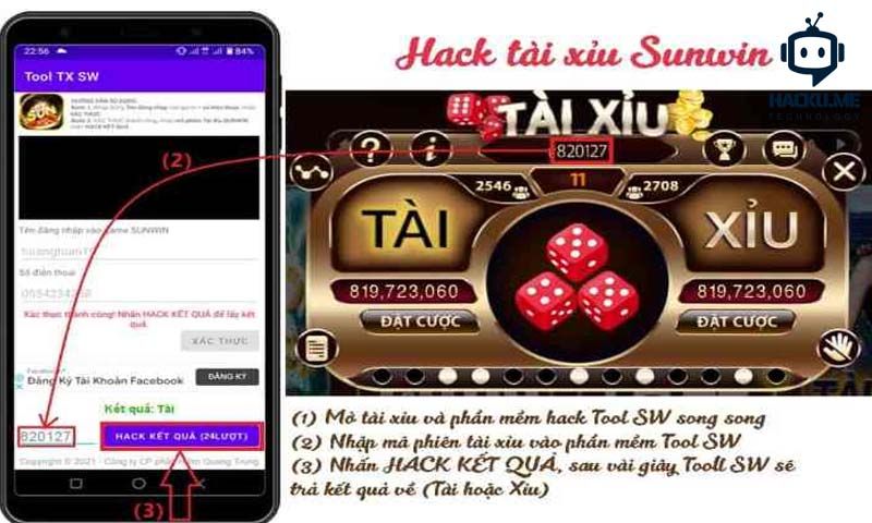 Giải Mã Các Tool Hack Tài Xỉu Sunwin: Lợi Ích Và Rủi Ro Tool hack Tài Xỉu Sunwin là phần mềm hỗ trợ người chơi Tài Xỉu nhanh trúng lớn