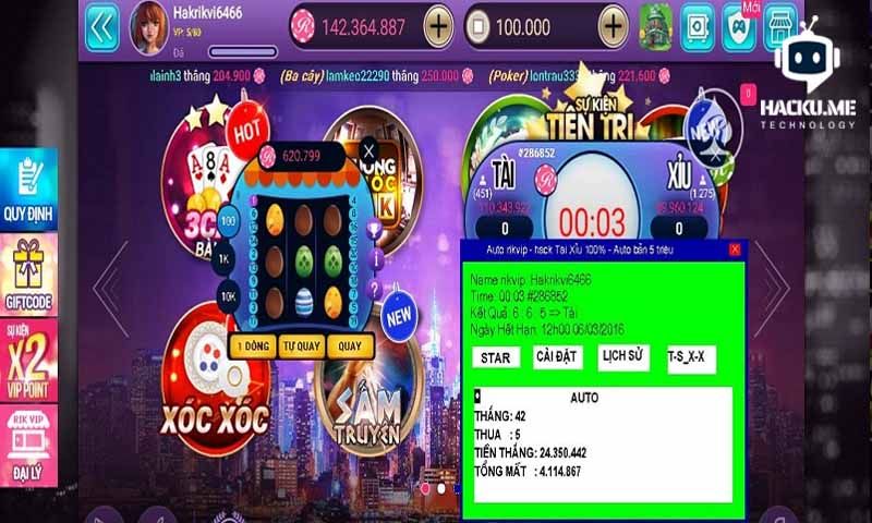 Hướng dẫn sử dụng tool hack Rikvip trên điện thoại, laptop Hướng dẫn cách sử dụng Tool hack Rikvip