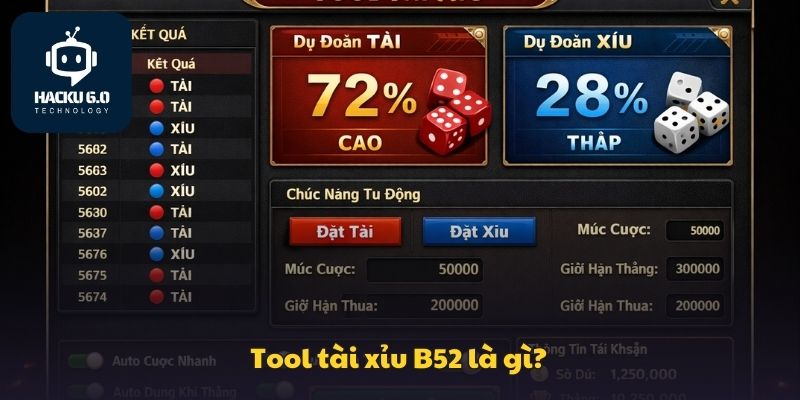 Tool Tài Xỉu B52 – Công Nghệ Theo Dõi Cầu Tài Xỉu Hiện Đại Tool tài xỉu B52 là gì?